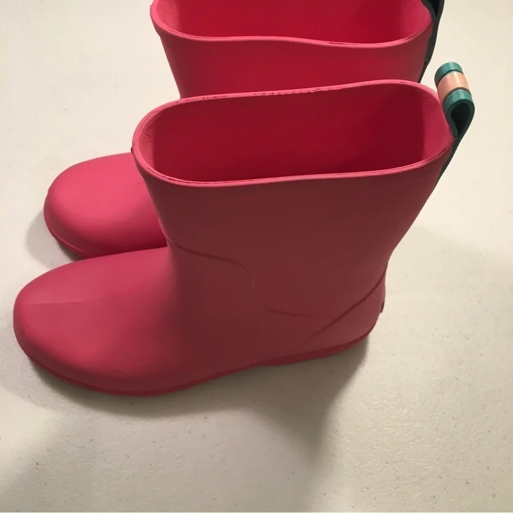 Totes Rain Boots Pink Size 4-5